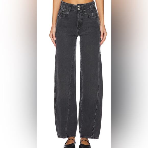 Free people Aster Straight Leg Jeans in Asteroid. NWT. Size 28 - Picture 1 of 8